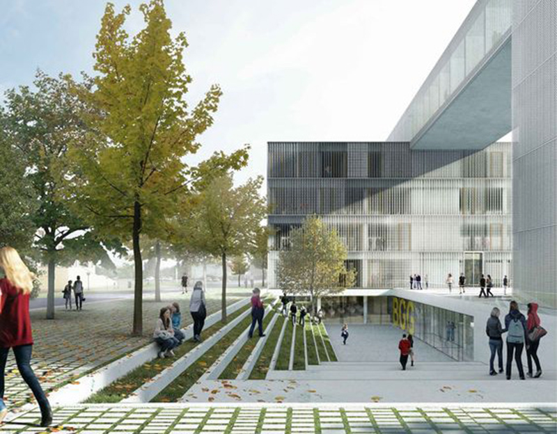 Genova waterfront, rendering